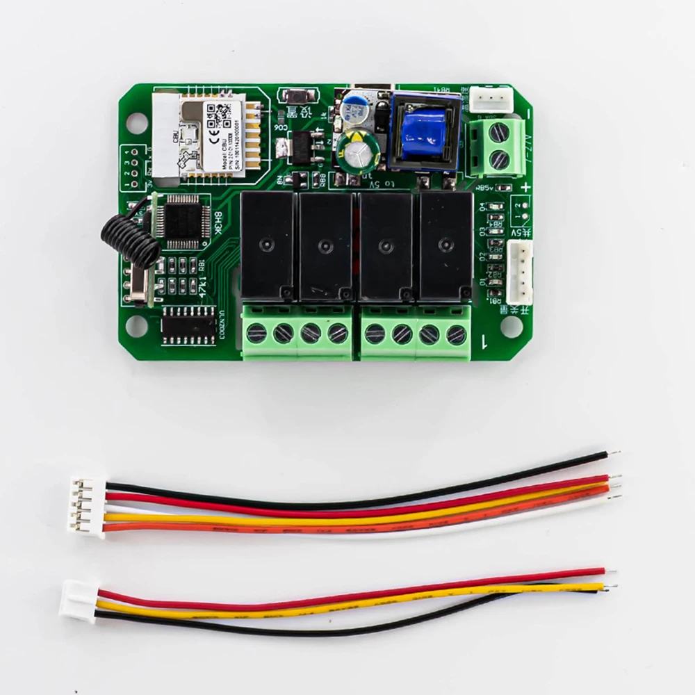 

4-канальный смарт-выключатель с поддержкой Wi-Fi/Zigbee, 16 А