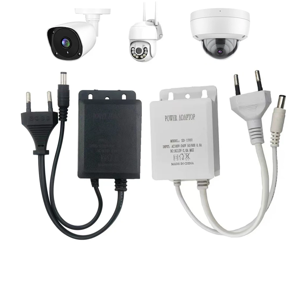

Случайный цвет для камеры CCTV IP 12V 2A Универсальный адаптер питания антикоррозийный, антиоксидантный и водонепроницаемый