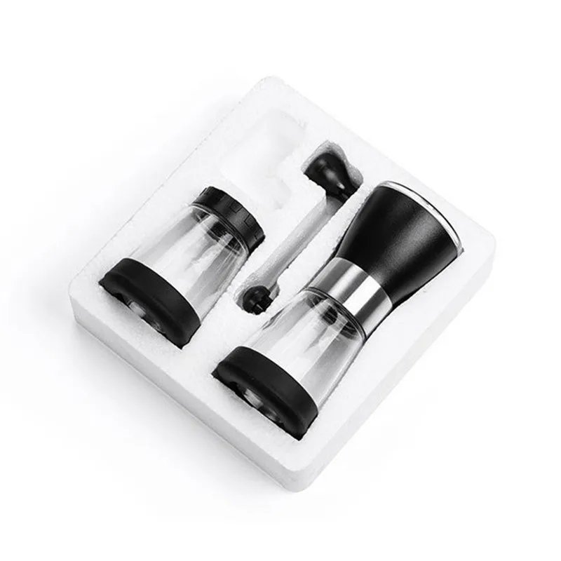 Ручная керамическая кофемолка из нержавеющей стали регулируемая мельница для