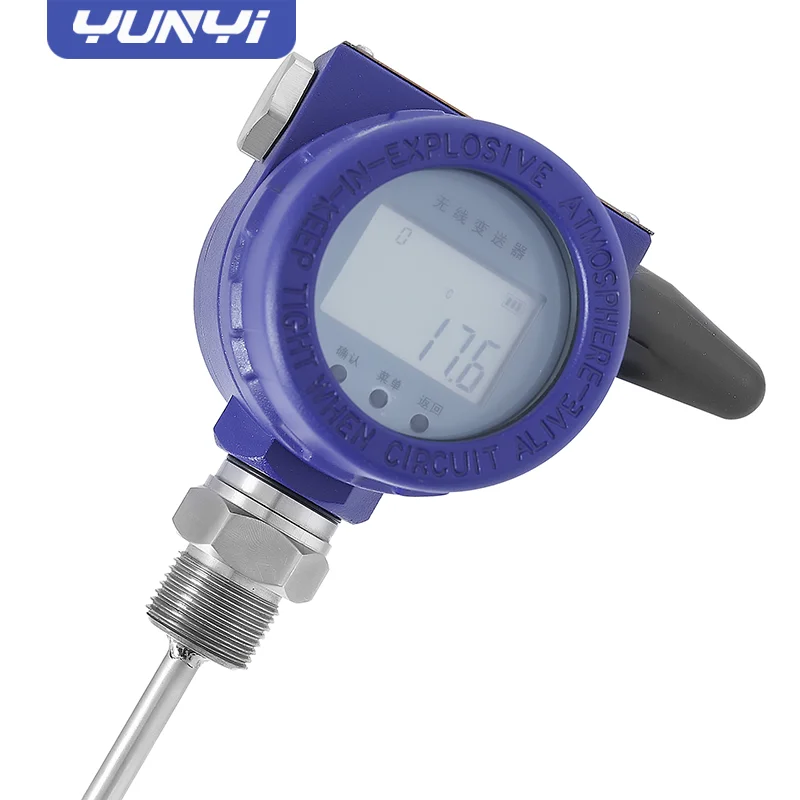 Yunyi Высокотемпературный промышленный Pt1000 Rtd Pt100 Pt20 Smart Iot Датчик температуры
