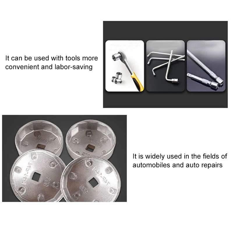 Инструмент для снятия торцевого ключа крышки масляного фильтра VW Audi Ford Mercedes