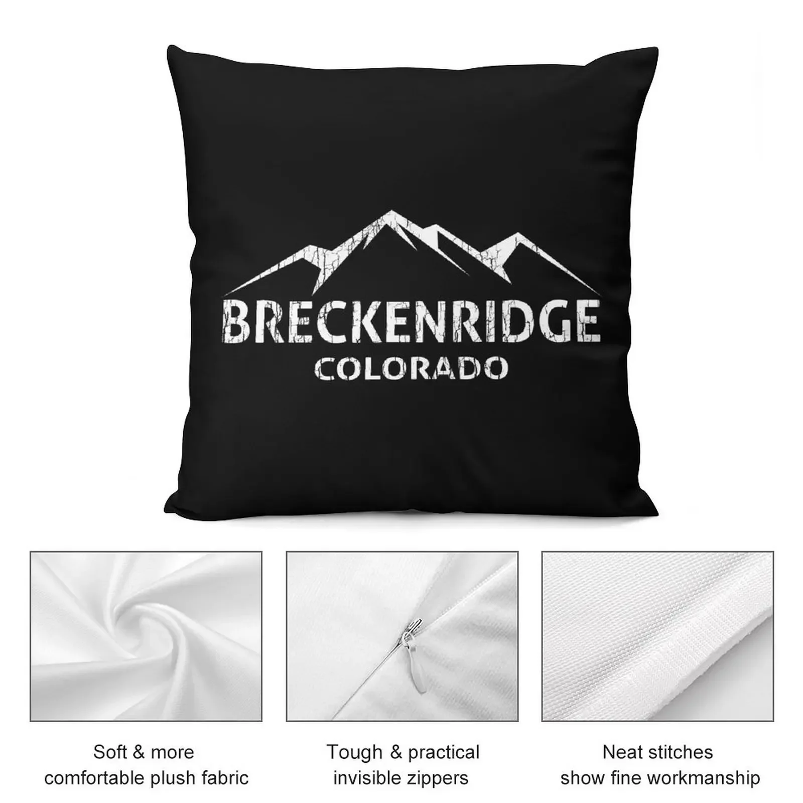 Skiing Breckenridge Colorado Ski Плед Наволочки для подушек Наволочка Рождественская подушка
