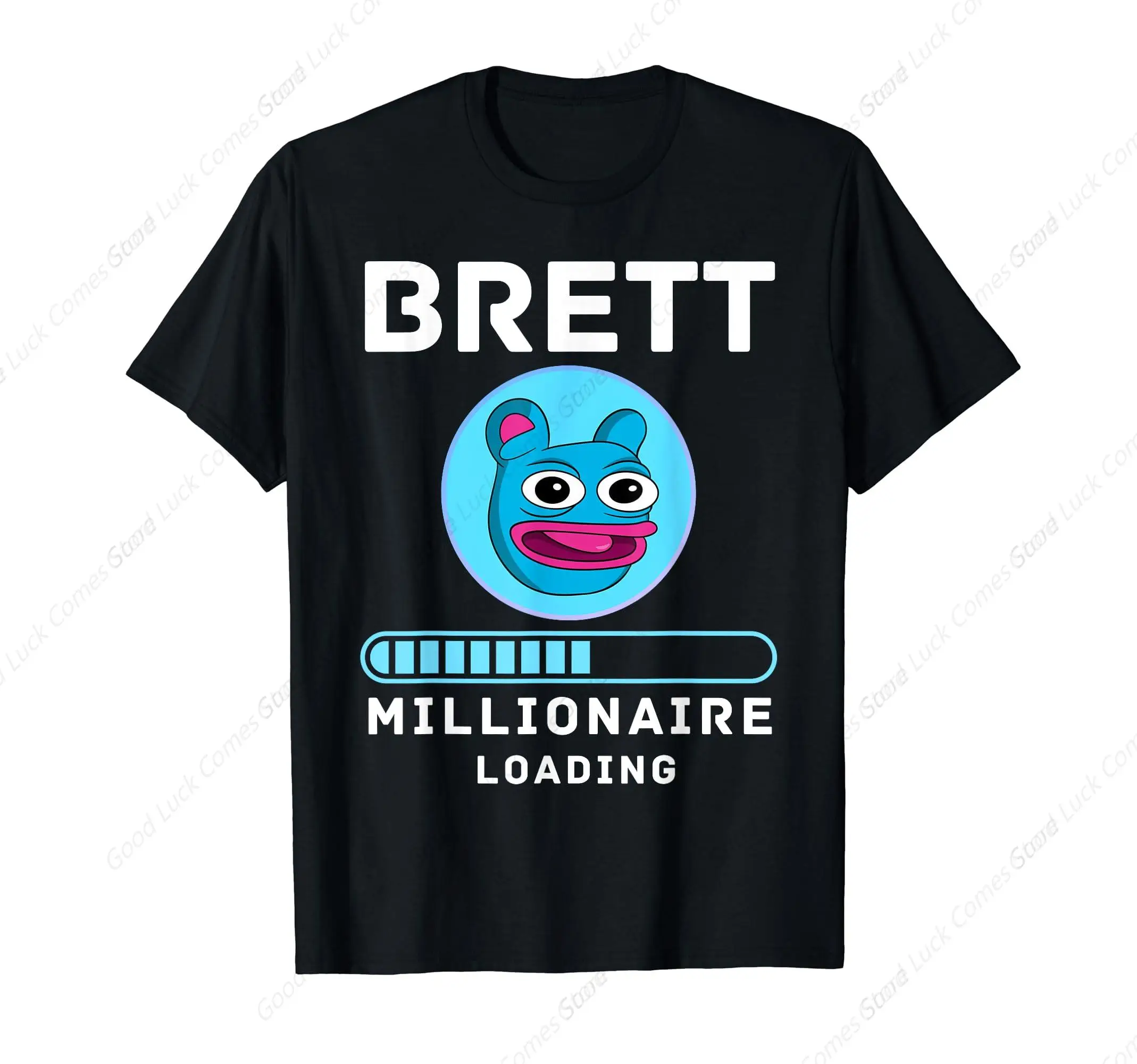 Футболка Brett Millionaire Loading Crypto Meme Shitcoin