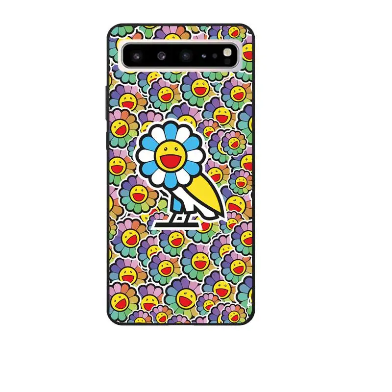 Чехол для телефона Murakami Takaka чехол Samsung A52 A50s A51 A72017 A72018 A62018 A50 черный мягкий