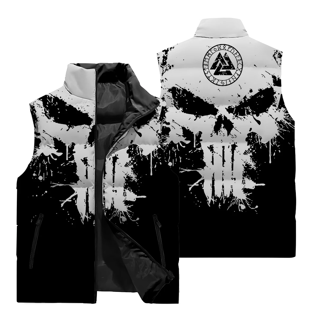 Уличная одежда жилет Y2k с рисунком паука объемная куртка 3D принтом спортивная