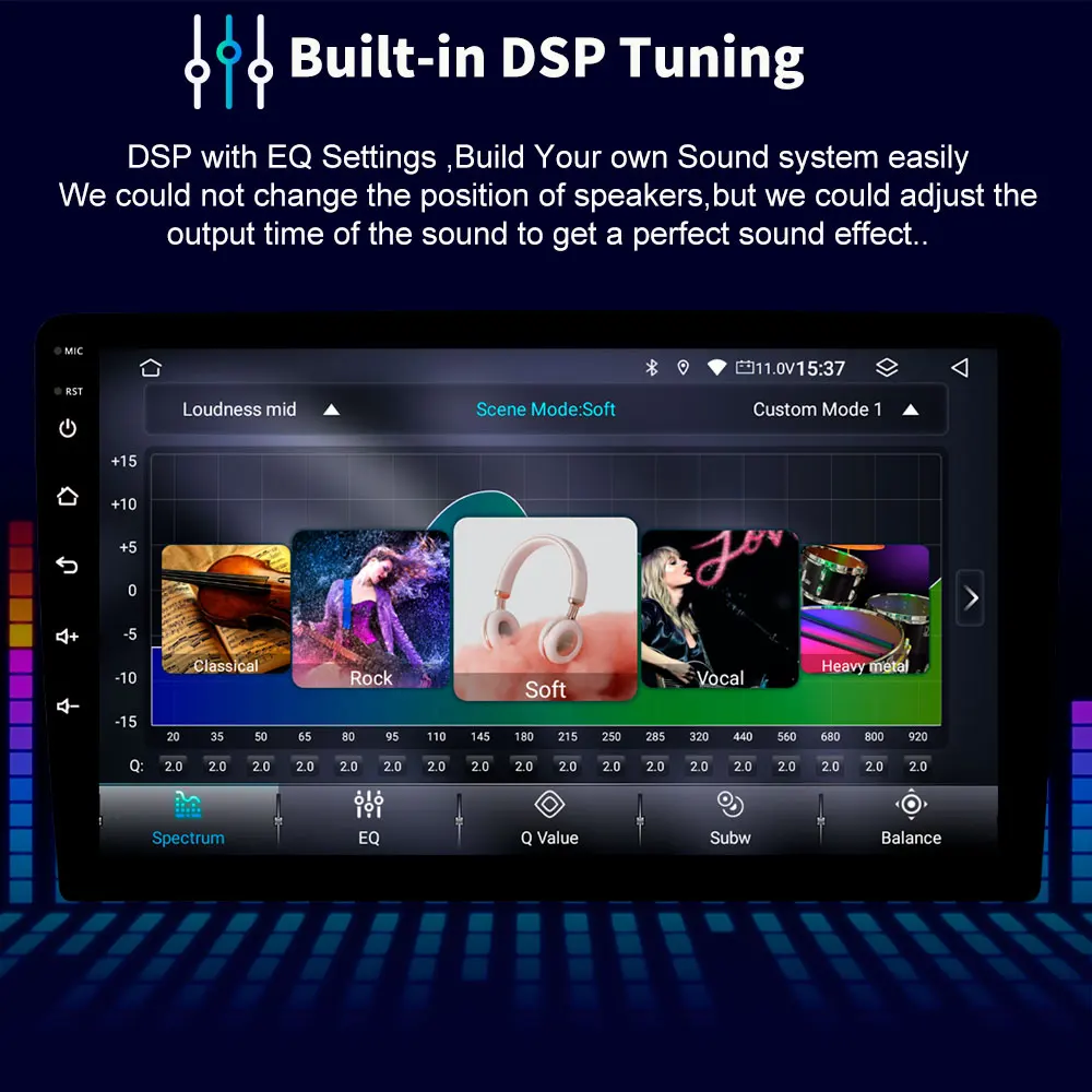 10 Android14 CarPlay GPS Unit Hi Perf стерео DSP экран CarPlay сенсорный экран Nav Player для Toyota Aygo 2014-21 Smart Multimedia (art.: 3920d0a0bf55d) - 3920d0a0bf55d