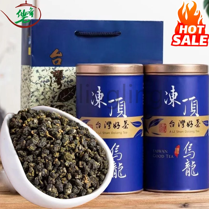 

Taiwan Gaoshan Tea Frozen Top Oolong Tea Super Grade Luzhou Flavor Tea Gift Box Can 250G / Can Non Tea Set