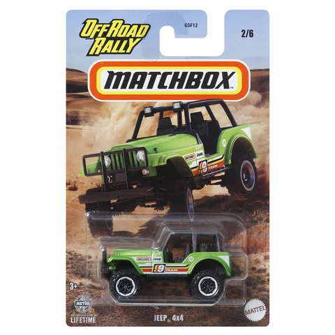 Матчбокс Коллекционная модель автомобиля внедорожника 1/64  VOLKSWAGEN GOLF COUNTRY TOYOTA LAND CRUISER FJ40