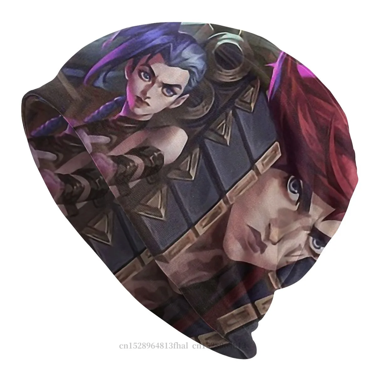 Jinx игровая шапочка мужские модные шапочки шапка Arcane League of Legends для мужчин и женщин