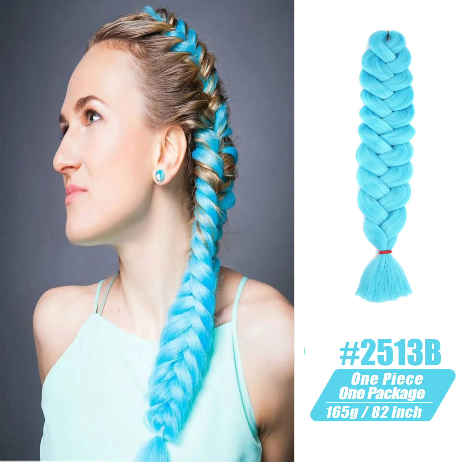 100% Kanekalon X-давление Премиум оригинальные ультра плетеные удлинители волос для