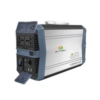 portable power station 500w 145600mah solar generator with dual ac outlet 2 usb ports for rv camping fishing outdoors