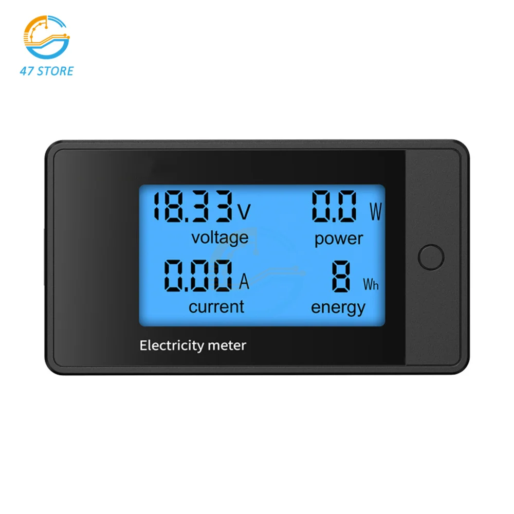 

4 в 1, автомобильный вольтметр, амперметр, измеритель напряжения, DC 8-100 в