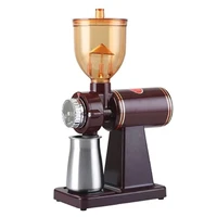 110v 220v electric coffee grinder coffee bean miller 150w espresso coffee machine 8 steps anti jump 60mm flat burr grinder