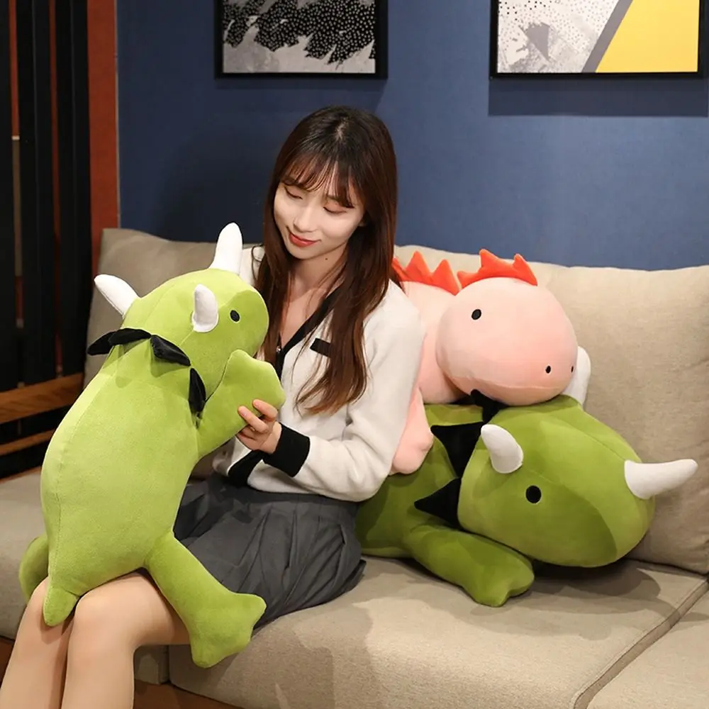 

Sleep Pillow Soft Toy Children Gift Soft Pillow Dinosaur Doll Dinosaur Plush Toys Triceratops Stuffed Toy Plush Doll