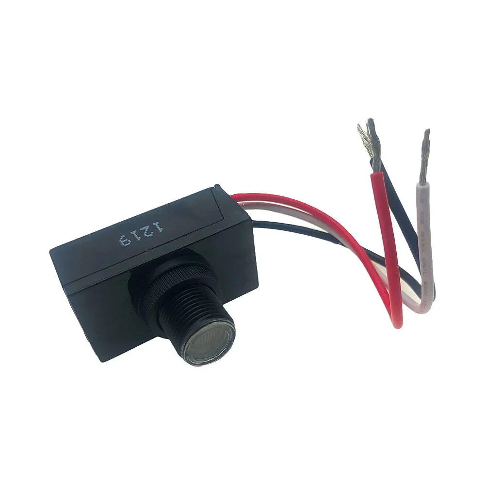 Наружная вертлюжная фотокамера фотоэлемент с управлением от заката света 110 ~ 130 в