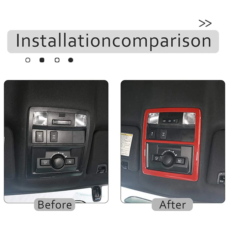 Для Toyota Tacoma 2016-2020 автомобильный внутренний передний ряд на крыше лампа для чтения