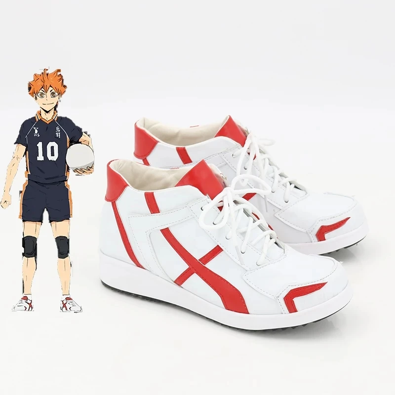 

Haikyu!! Haikyuu!! Karasuno High School Volleyball Team Shoyo Hinata Yu Nishinoya Anime Cosplay Sports Shoes Boots Accessories