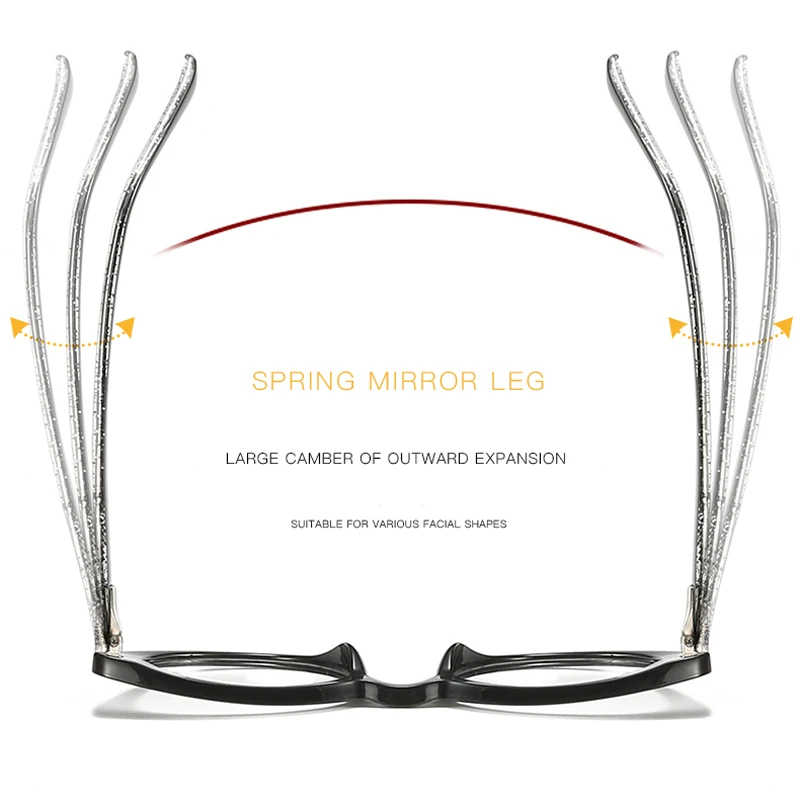 VCKA новые очки кошачий глаз для близорукости по рецепту с защитой от синего света