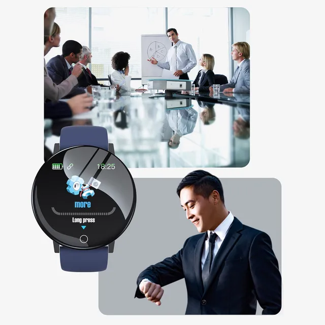 D18 Macaron Color Kids Watch Smart Watch Men Women Sport Smartwatch Fitness Tracker Electronic Clock Digital Waterproof Watches 3