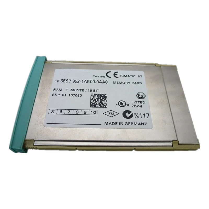 

Карта памяти 6ES7952-1AK00-0AA 0 В наличии пожалуйста, запрос