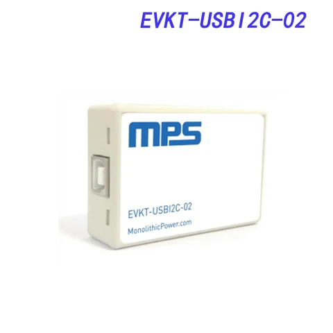 Инструменты для разработки интерфейса EVKT-USBI2C-02, комплект USB-адаптера I2C, включает в себя один USB-адаптер I2C, USB-кабель и ленточный кабель