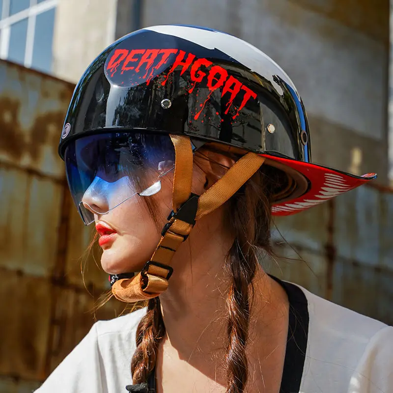 

Stylish Motorcycle Helmets for Comfortable and Trendy Baseball Caps Women Men Upgrade Your Ride Cool Helmets Moto Accessories