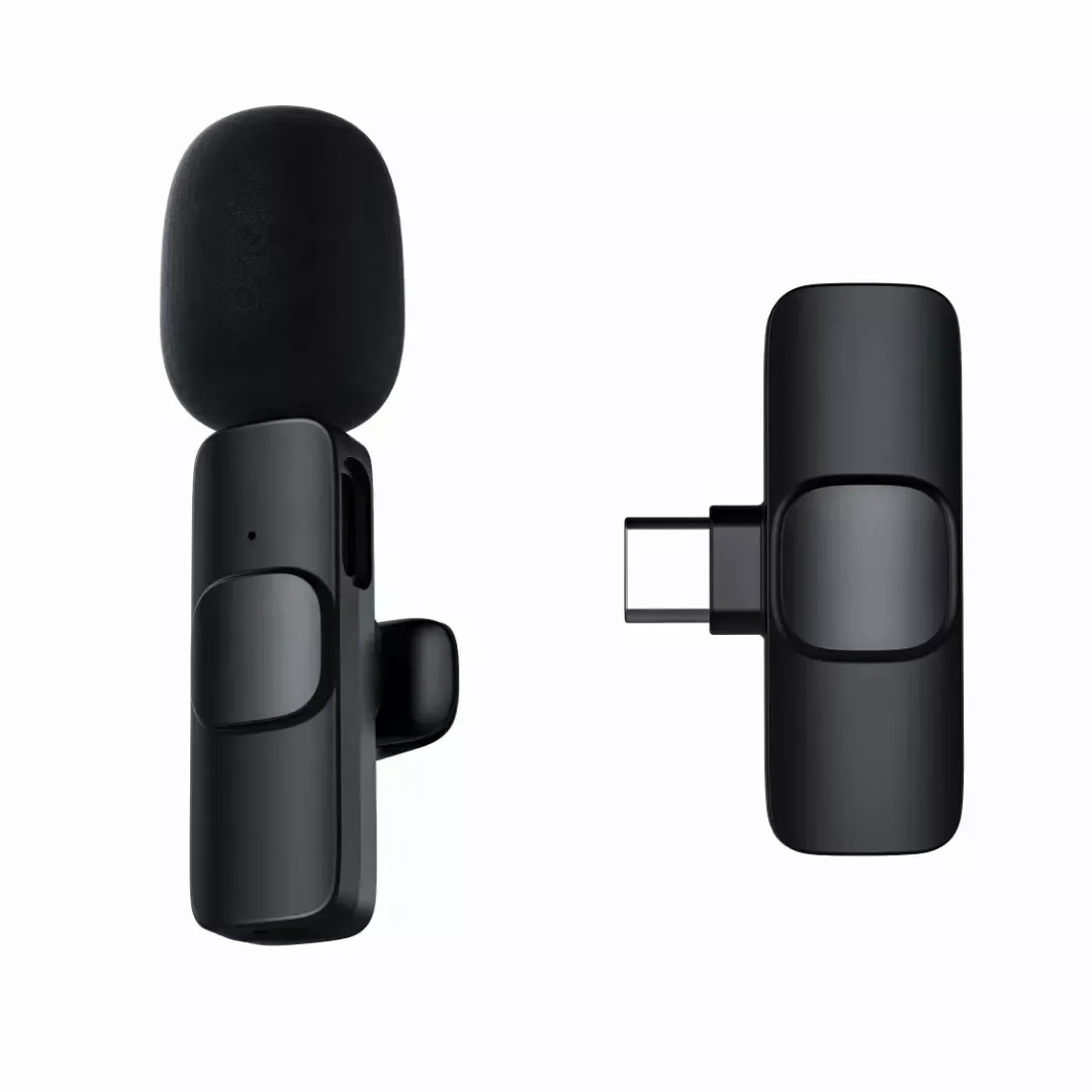 

Microphone Studio Gaming for iPhone Type-C PC Computer Lapel Clip Professional Mic Live Broadcast Mobile Phone