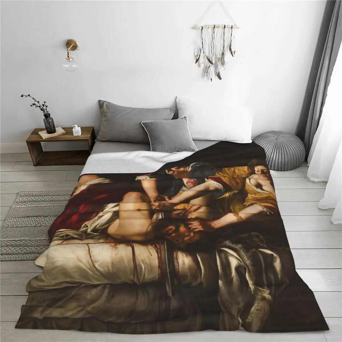 Голофернское одеяло Artemisia Gentileschi S Джудит покрывало на кровать кавайное мягкое