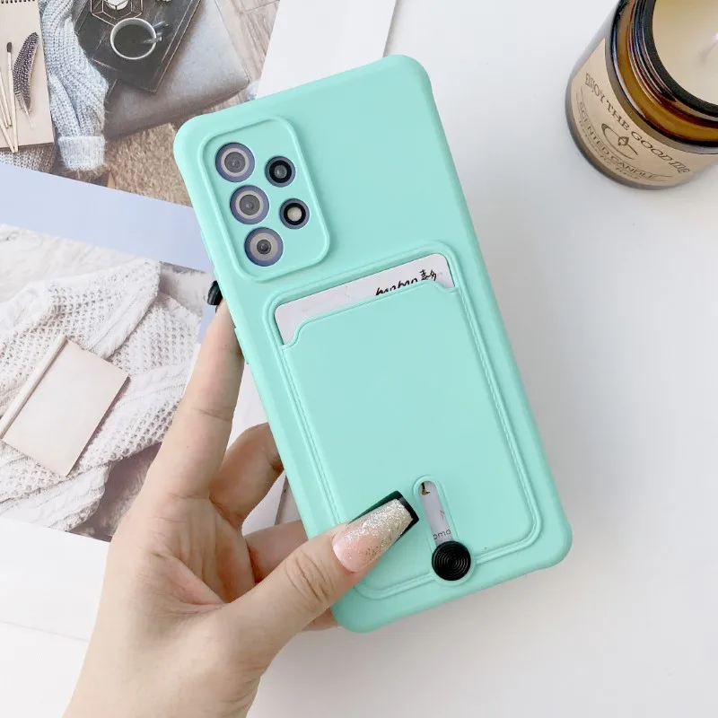 Карамельный цвет чехол для телефона Samsung Galaxy A52 A72 A51 4g A22 A32 A12 S21 Plus Ультра с