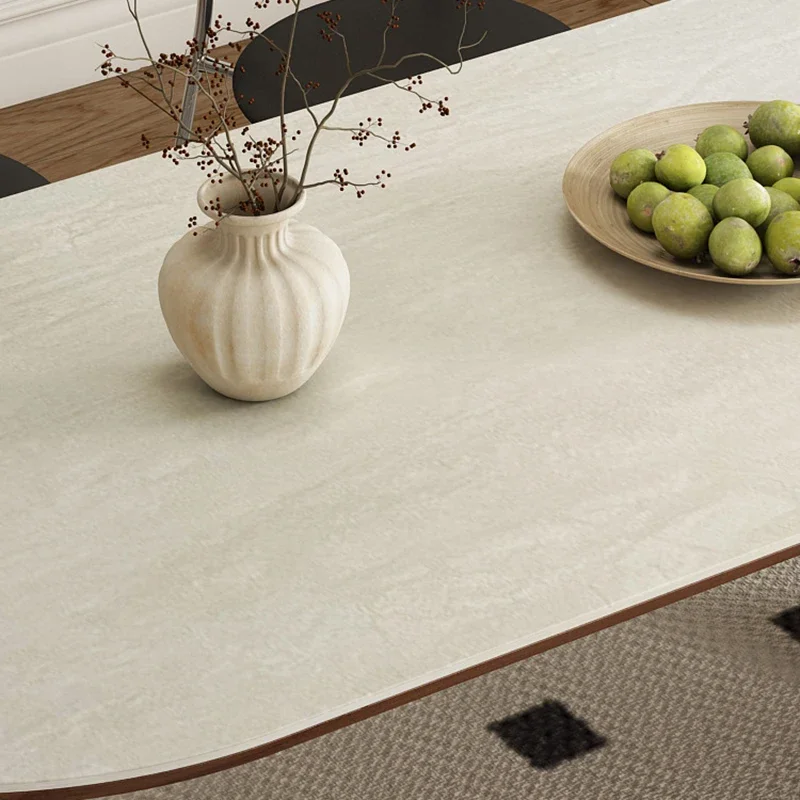 Минималистский дизайн каменная тарелка обеденный стол современный роскошный