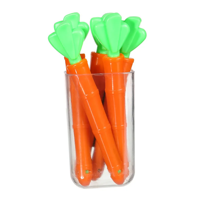 Sealed Clip Cute Moisture-proof Small Clip Refrigerator Magnetic Suction Box Snack Bag Sealed Clip Carrot Shape Kitchen Items