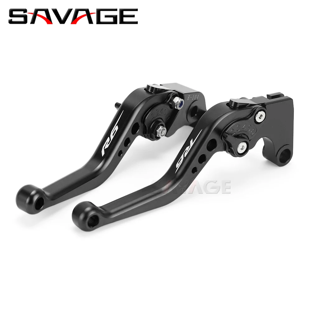 Короткие Рычаги тормозной муфты для YAMAHA YZFR6 YZF R6 600 R6S 1999-2022 аксессуары мотоциклов