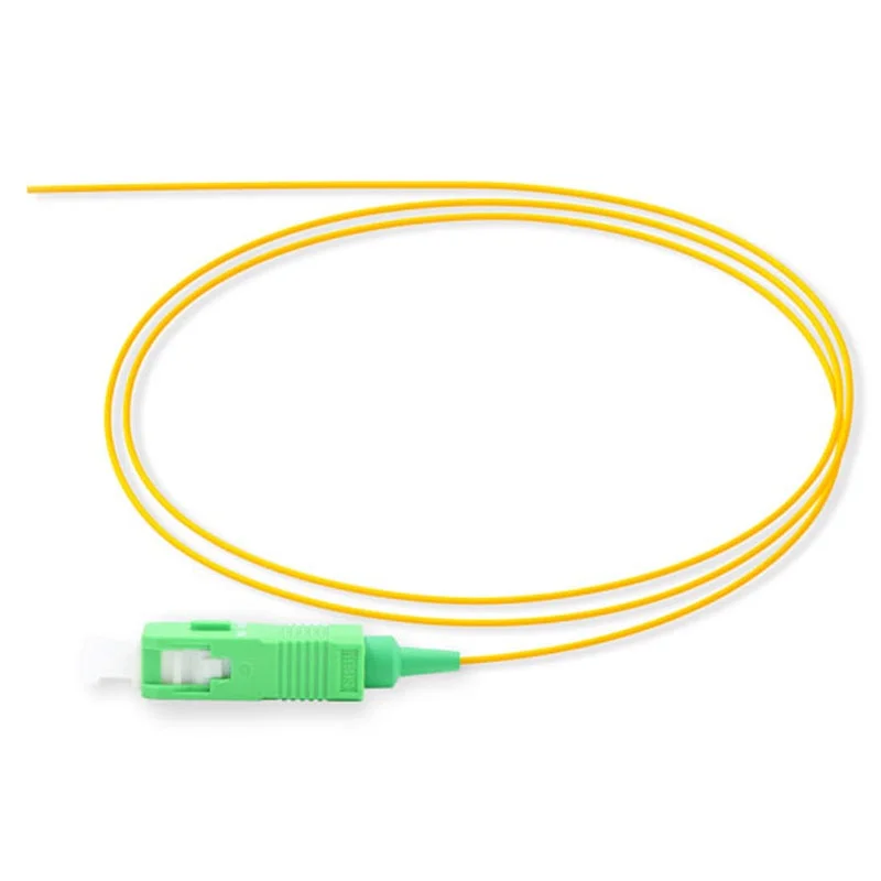 200pcs, 1.5M SC/APC Single Mode G657A2  SX Core 0.9MM fiber optic Pigtail Yellow LSZH Jacket