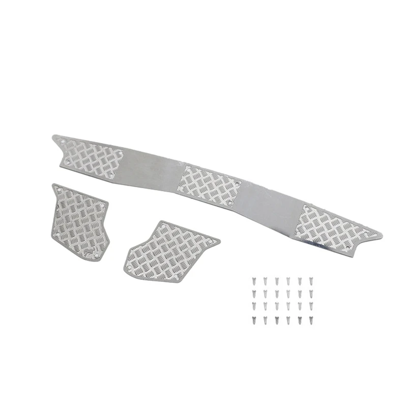 

Противоскользящая пластина для заднего бампера Ford Bronco, задний бампер T4, металлическая противоскользящая пластина, модифицированные и обновленные аксессуары