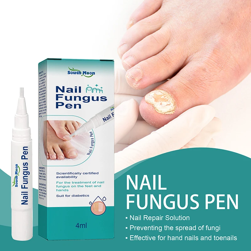 

4ML Nail Fungal Treatment Pen Anti Fungus Infection Biological Repair Solution Nutritious Oil Restores Healthy Toenails