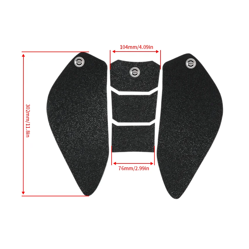 

Мотоциклетная накладка протектор Наклейка газ колено сцепление Тяговая накладка сторона для Kawasaki Ninja ZX6R ZX-6R ZX636 2009 2010 - 2016