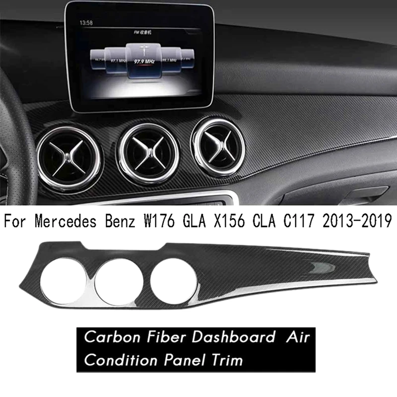 Центральная панель приборной панели украшение кондиционера для Mercedes Benz W176 GLA X156