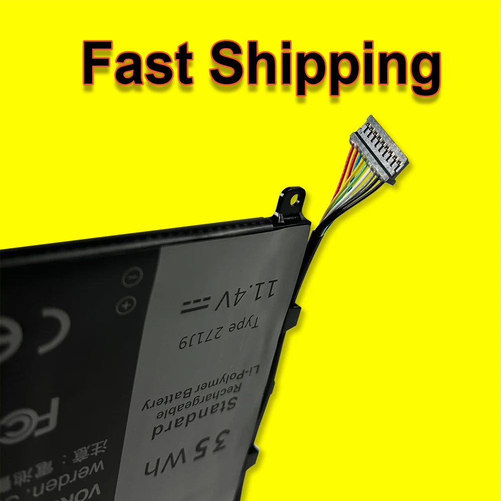 Аккумулятор 271J9 для ноутбуков Dell Latitude 13 7000 7350 серия YX81V GWV47 0GWV47 высококачественный