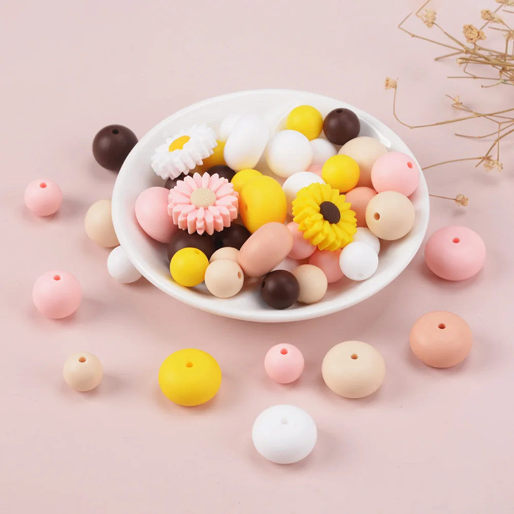 LOFCA 5 см консервированные маргаритки круглые свободные силиконовые бриллианты