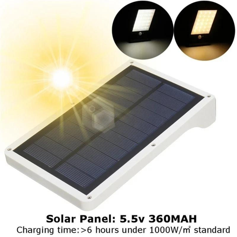 Новейший уличный светильник на солнечной батарее водонепроницаемый садовый с