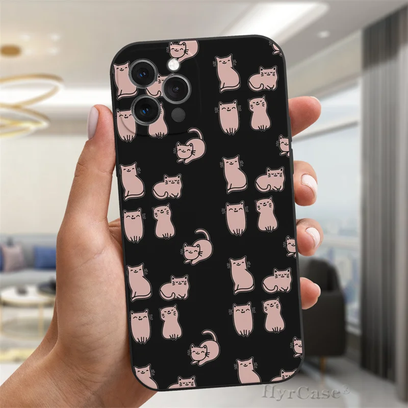 Мягкий силиконовый чехол для iPhone 13 12 11 Pro Max Mini X XR XS 7 8 Plus 6S SE 2022 13ProMax |