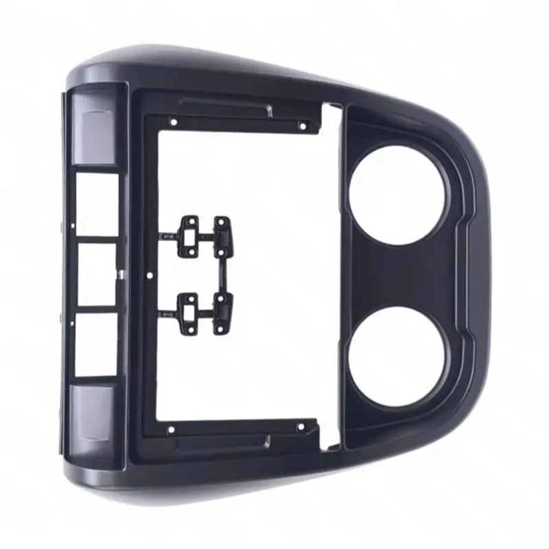 Фото Для VW Spacefox 2003-2009 и Crossfox 2007-2009: 9-дюймовая рамка для автомагнитолы, панель приборной панели для Android-стереоплеера №2