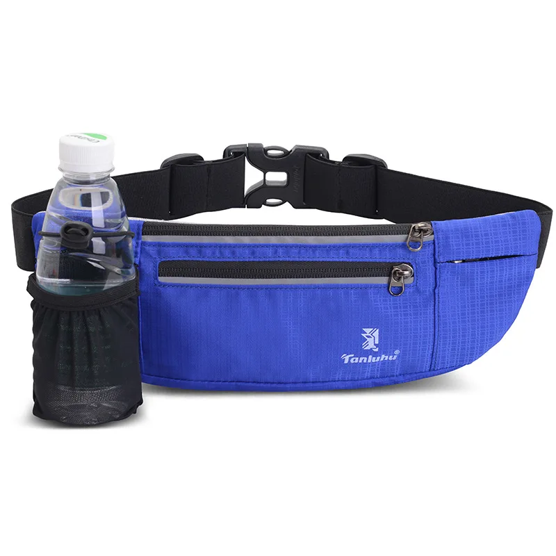 

Спортивная поясная сумка для бутылки для воды для бега, мужская и женская многофункциональная поясная сумка, спортивное снаряжение, сумка для фитнеса