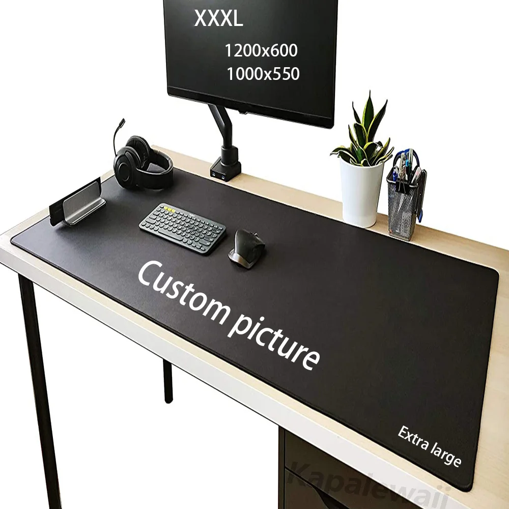 Большой игровой коврик на заказ размером XXXL офисный для мыши коврики клавиатуры