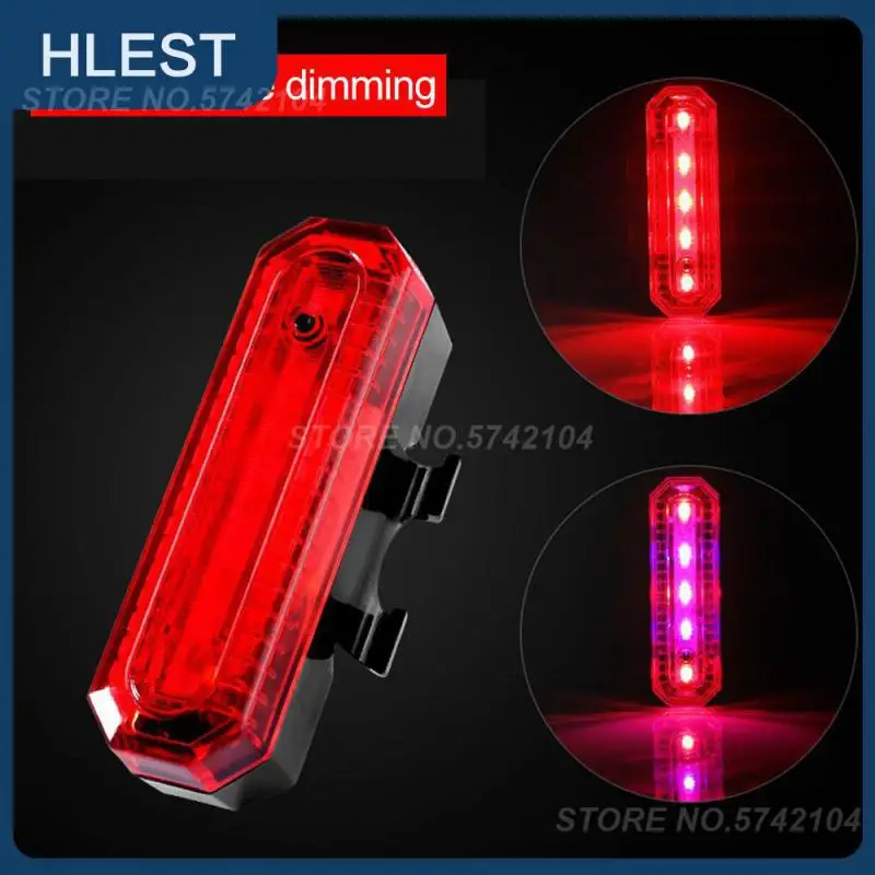 

Bicycle Light Waterproof Bicycle Rear Taillight USB Rechargeable Outdoor Mountain Bike Cycling Warning Lamp LED Bike Accessories