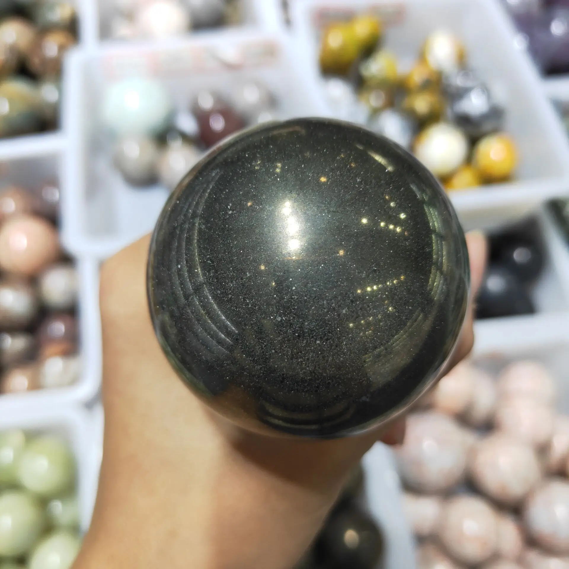 

Натуральный драгоценный камень, искусственная кожа, фэн-шуй, украшение для дома с подставкой (1 шт.)