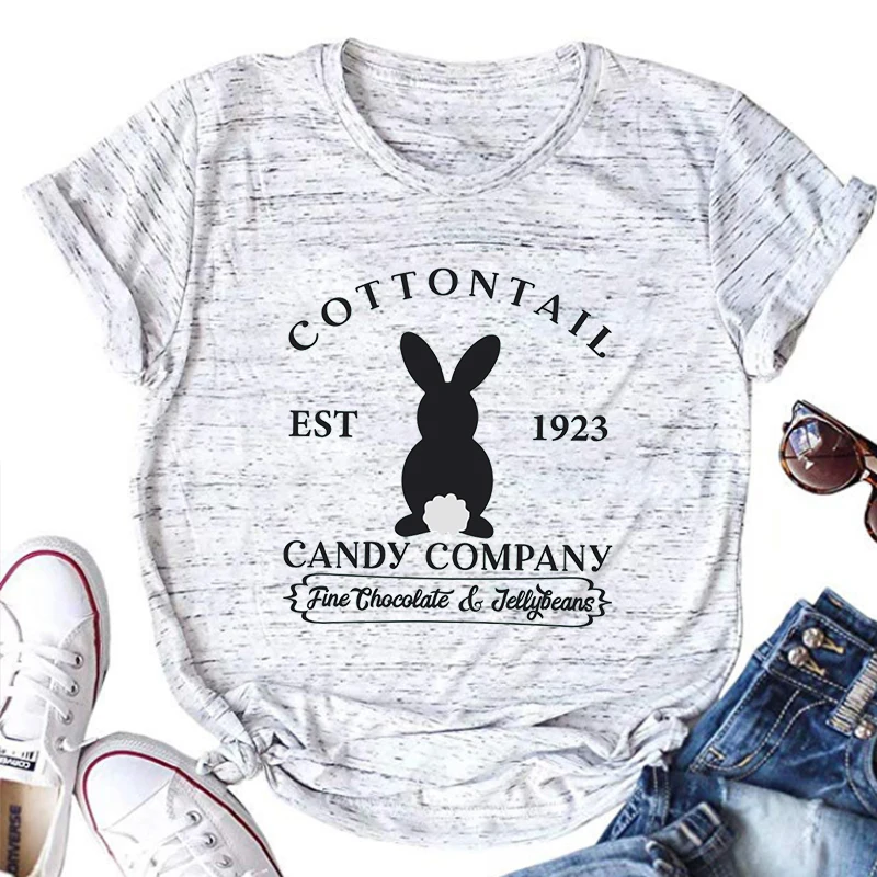 

Candy Company Easter Shirts Easter Shirt for Woman Easter Family Shirt Easter Day Easter Graphic Tees Women XL