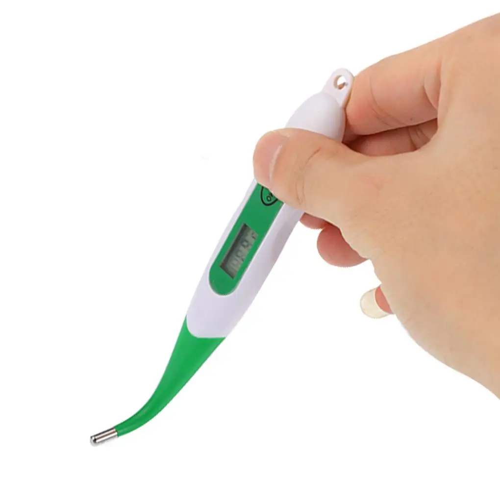 

Термометр для ануса, измеритель температуры с гибким светодиодным дисплеем, водонепроницаемые, для домашних животных