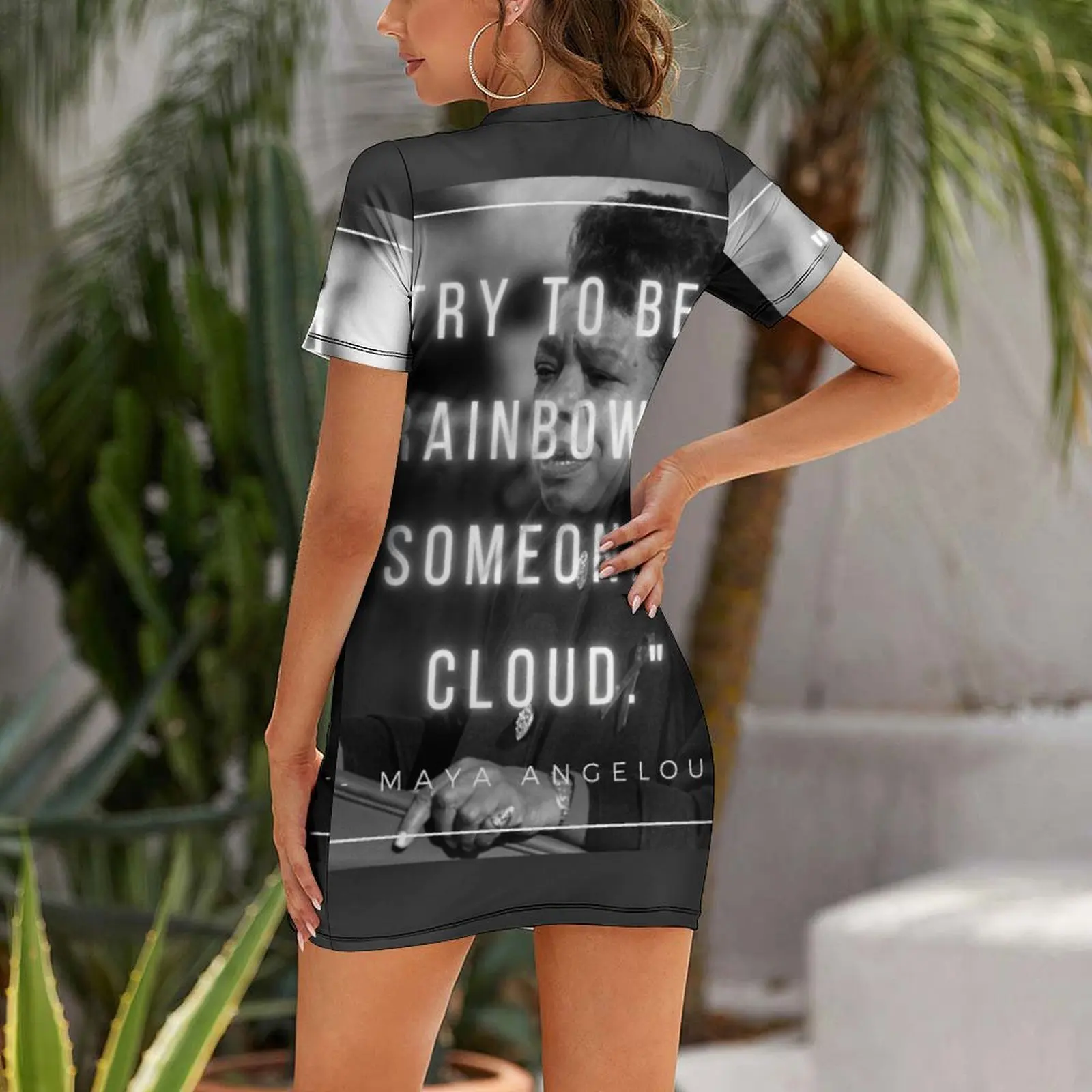 Платье Maya Angelou Letter to My Daughter из полиэстера
