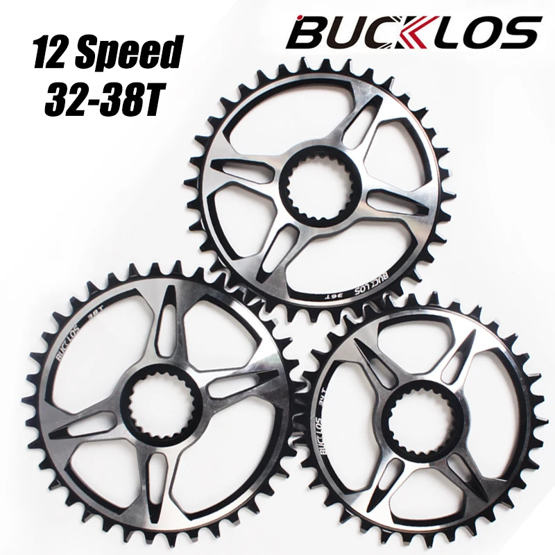 BUCKLOS 12-скоростная Звездочка MTB 32T/34T/36T/38T для M6100 M7100 M8100 M9100 велосипедные цепные